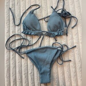 Zaful Blue Bikini Set